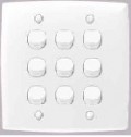 7 GANG 1 WAY SWITCH