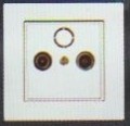 ANTENNA SOCKET OUTLET FOR TV/RADIO